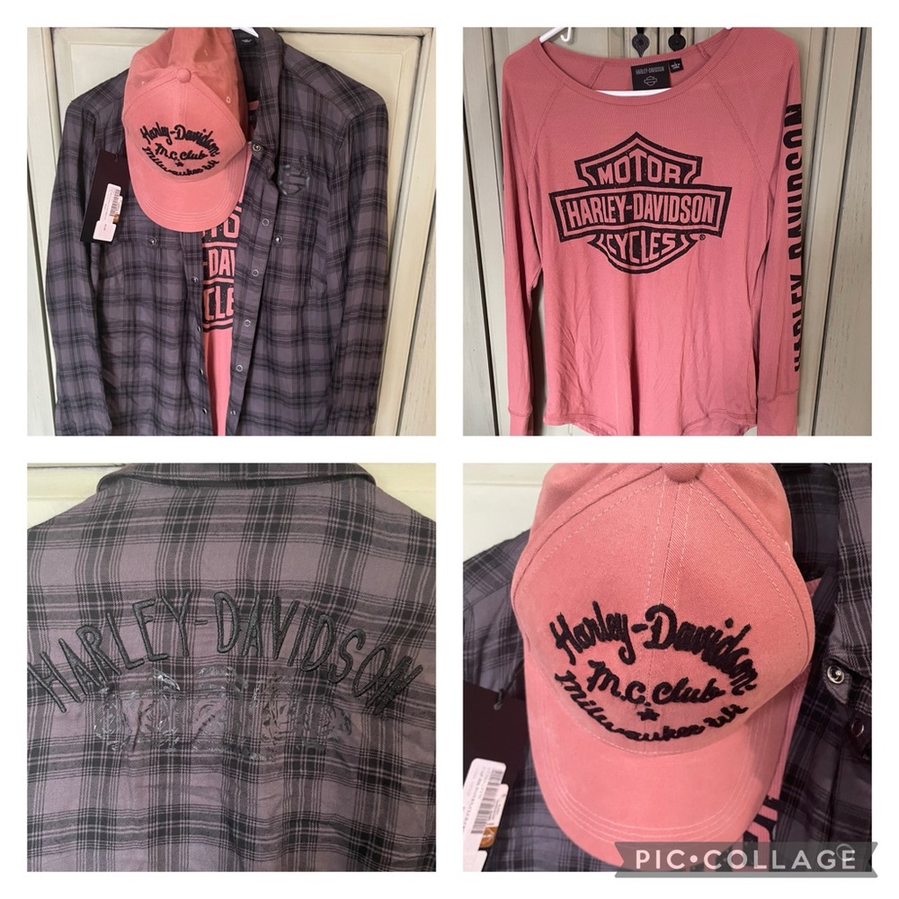 NWOT 3 piece Harley Davidson Set L